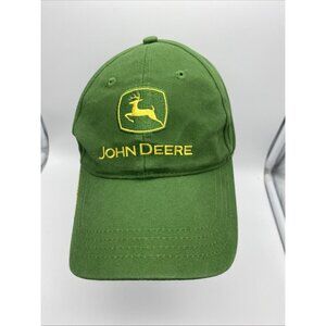 John Deere Strapback Adult Baseball Cap Hat Green Owners Edition Nothing Runs